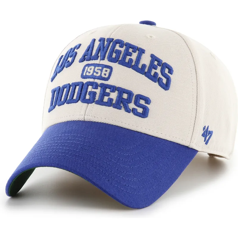cepice-zaoblena-bezova-nastavitelny-mvp-broke-line-los-angeles-dodgers-mlb-47-brand