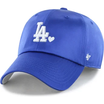 Čepice zaoblená modrá nastavitelný Clean Up With Love Los Angeles Dodgers MLB 47 Brand