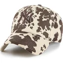 cepice-zaoblena-hneda-nastavitelny-clean-up-bessie-new-york-yankees-mlb-47-brand