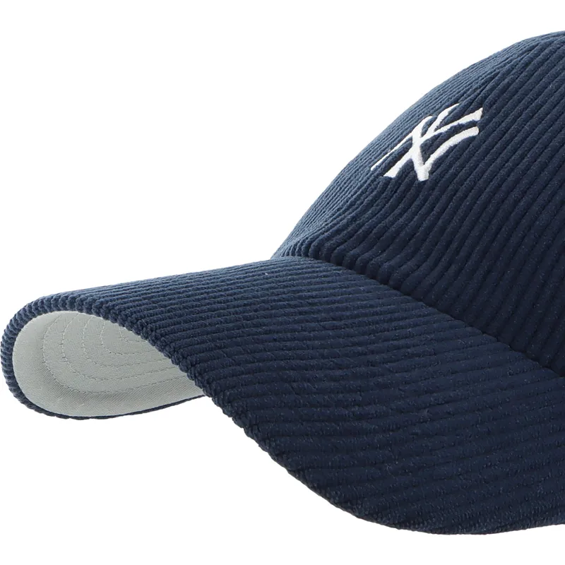 cap-zaoblena-navy-blue-adjustable-strap-clean-up-cord-base-runner-new-york-yankees-mlb-47-brand