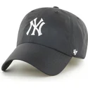 gorra-curva-negra-ajustable-clean-up-brrr-de-new-york-yankees-mlb-de-47-brand