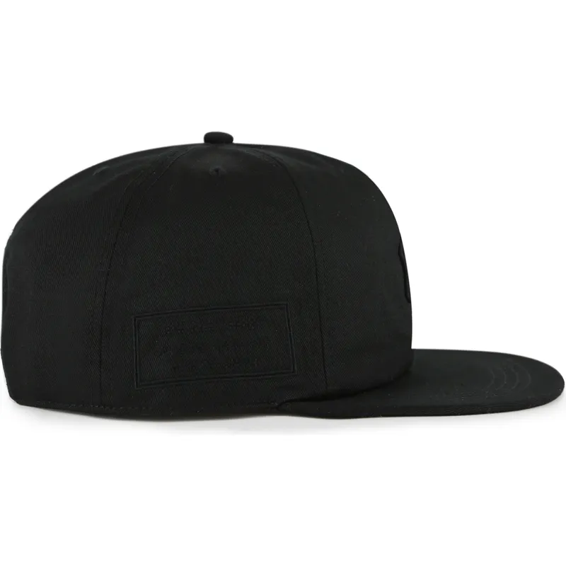 schwarze-flache-snapback-kappe-mit-schwarzem-logo-captain-rl-contemporary-von-new-york-yankees-mlb-von-47-brand