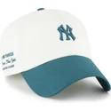 cepice-zaoblena-bezova-nastavitelny-pasek-clean-up-contemporary-two-tone-new-york-yankees-mlb-47-brand