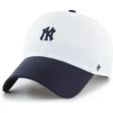 cepice-zaoblena-bila-nastavitelny-clean-up-vista-mini-two-tone-new-york-yankees-mlb-47-brand