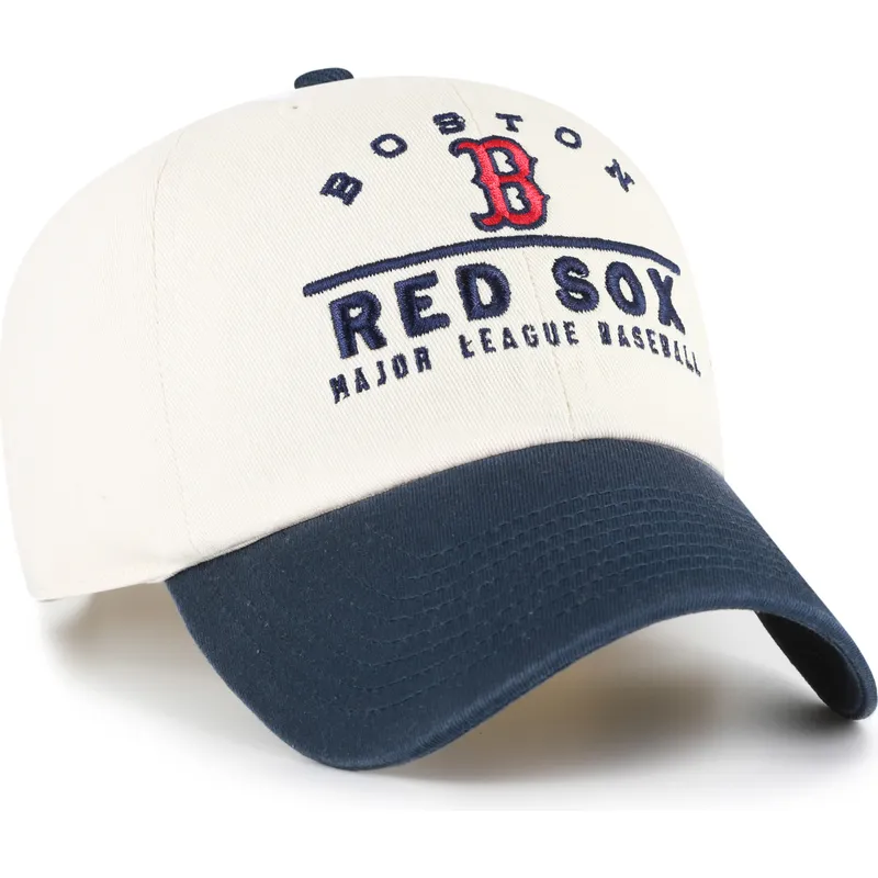 cap-zaoblena-beige-adjustable-strap-clean-up-windham-boston-red-sox-mlb-47-brand cap-zaoblena-beige-adjustable-strap-clean-up-windham-boston-red-sox-mlb-47-brand