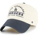 cepice-zaoblena-bezova-nastavitelny-pasek-clean-up-windham-los-angeles-dodgers-mlb-47-brand