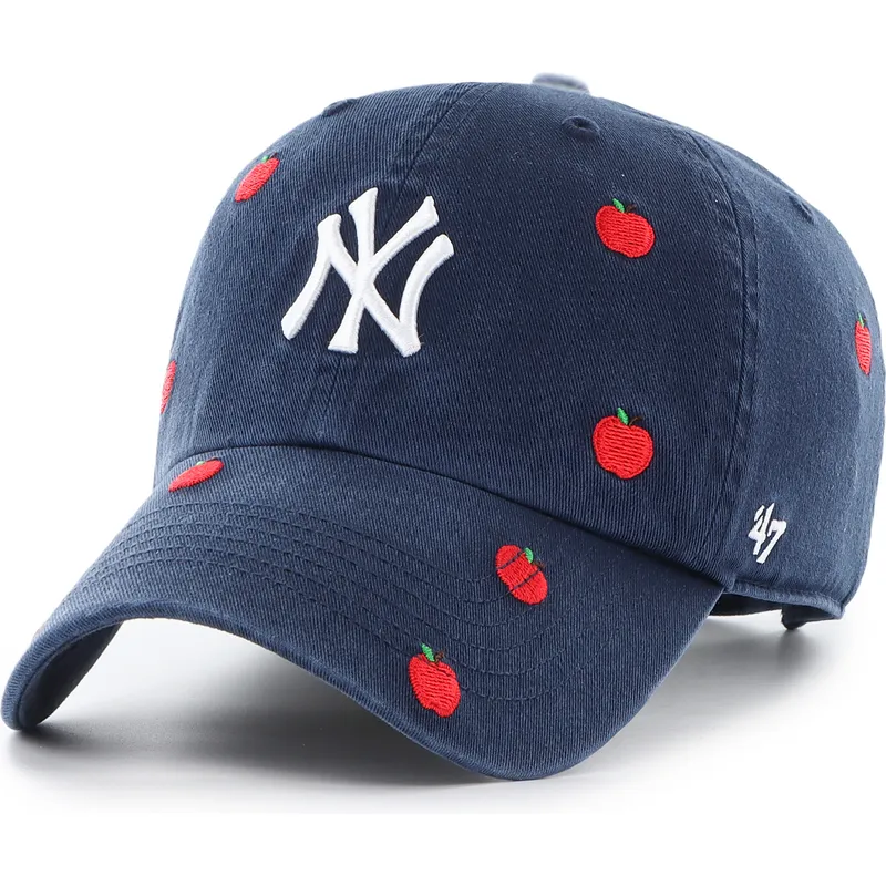 cepice-zaoblena-namornicka-modra-nastavitelny-clean-up-scatter-apple-new-york-yankees-mlb-47-brand cepice-zaoblena-namornicka-modra-nastavitelny-clean-up-scatter-apple-new-york-yankees-mlb-47-brand