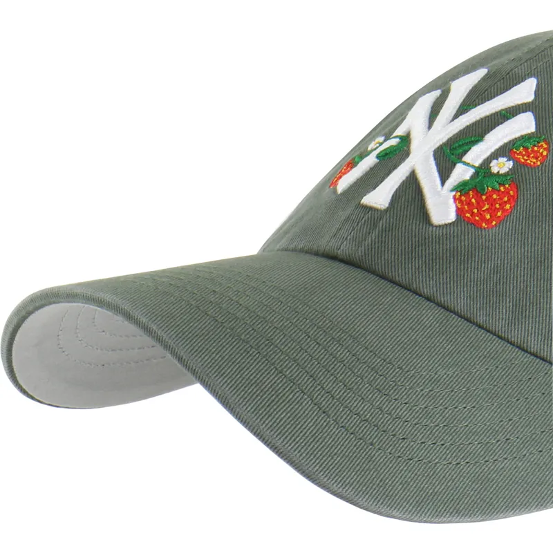47-brand-curved-brim-clean-up-icon-alt-strawberry-new-york-yankees-mlb-green-adjustable-cap