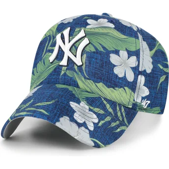 Čepice zaoblená námořnická modrá nastavitelný pásek Clean Up Beach Side New York Yankees MLB 47 Brand