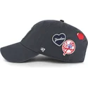 cepice-zaoblena-namornicka-modra-nastavitelny-clean-up-badges-vintage-new-york-yankees-mlb-47-brand
