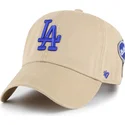 khakifargad-bojd-justerbar-keps-clean-up-badges-fran-los-angeles-dodgers-mlb-av-47-brand