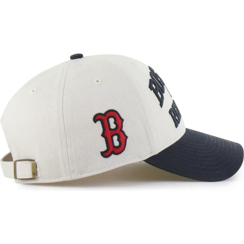 cap-zaoblena-beige-adjustable-strap-mvp-broke-line-boston-red-sox-mlb-47-brand cap-zaoblena-beige-adjustable-strap-mvp-broke-line-boston-red-sox-mlb-47-brand