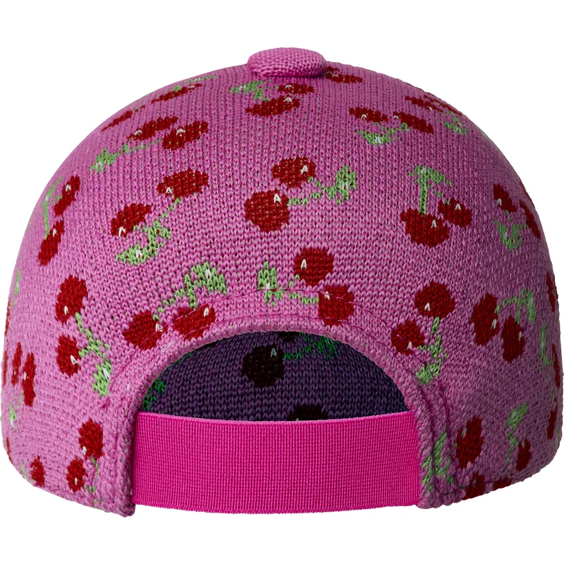 cap-zaoblena-pink-adjustable-strap-kangol