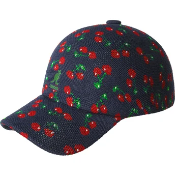 Čepice zaoblená námořnická modrá nastavitelný Cherry Spacecap Kangol