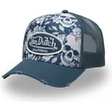 cepice-zaoblena-modra-snapback-print02-von-dutch