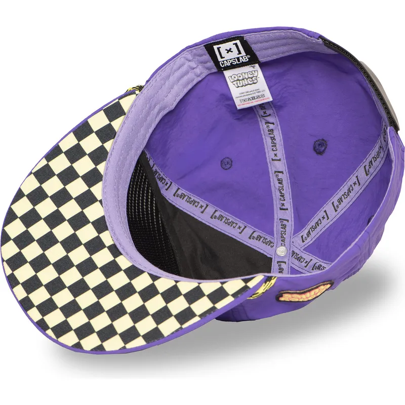 cap-rovna-violet-snapback-coyote-looney-tunes-capslab cap-rovna-violet-snapback-coyote-looney-tunes-capslab
