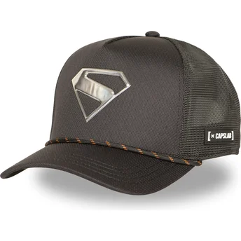 Čepice zaoblená žádné zvíře černá snapback Superman DC12 PCTHOLOB DC Comics Superman DC Comics Capslab