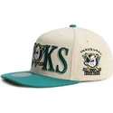 cepice-rovna-zelena-snapback-across-the-board-anaheim-ducks-nhl-mitchell-ness