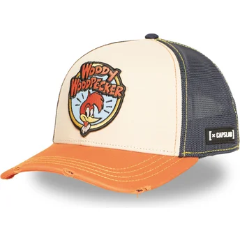 Čepice zaoblená žádné zvíře vícebarevná snapback Pájaro Loco WW2 HER Woody Woodpecker Capslab