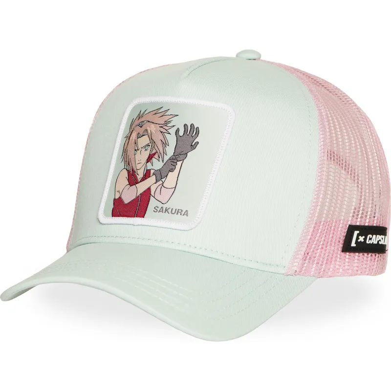 cepice-zaoblena-zelena-snapback-rosa-ns6-sakb-sakura-haruno-naruto-capslab cepice-zaoblena-zelena-snapback-rosa-ns6-sakb-sakura-haruno-naruto-capslab