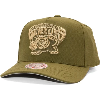 Čepice zaoblená zelená snapback Fashion Basic Pro Vancouver Grizzlies NBA Mitchell & Ness