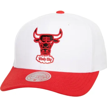 Cap zaoblená red snapback Team 2 Tone 2.0 Pro Chicago Bulls NBA Mitchell & Ness