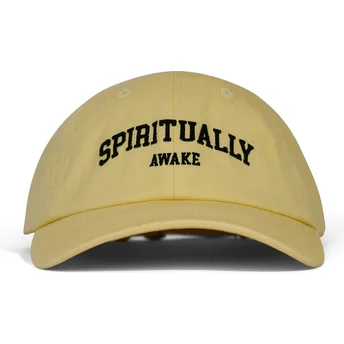 Gorra curva amarilla ajustable Spiritually Awake de Pica Pica