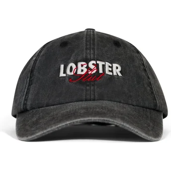 Svart justerbar böjd keps Lobster Slut från Pica Pica