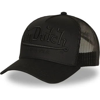 Čepice zaoblená černá snapback EMB03 Von Dutch