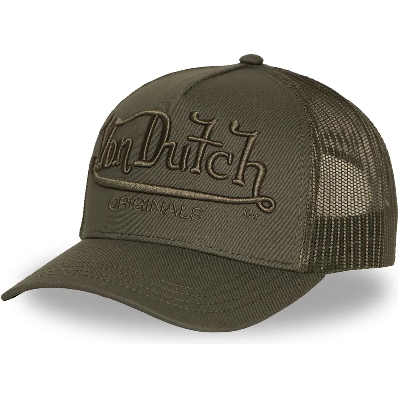 cap-zaoblena-green-snapback-von-dutch