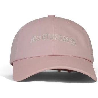 Justerbar rosa böjd keps Heartbreaker från Pica Pica