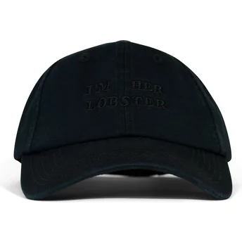 Gorra curva negra ajustable I'm Her Lobster de Pica Pica