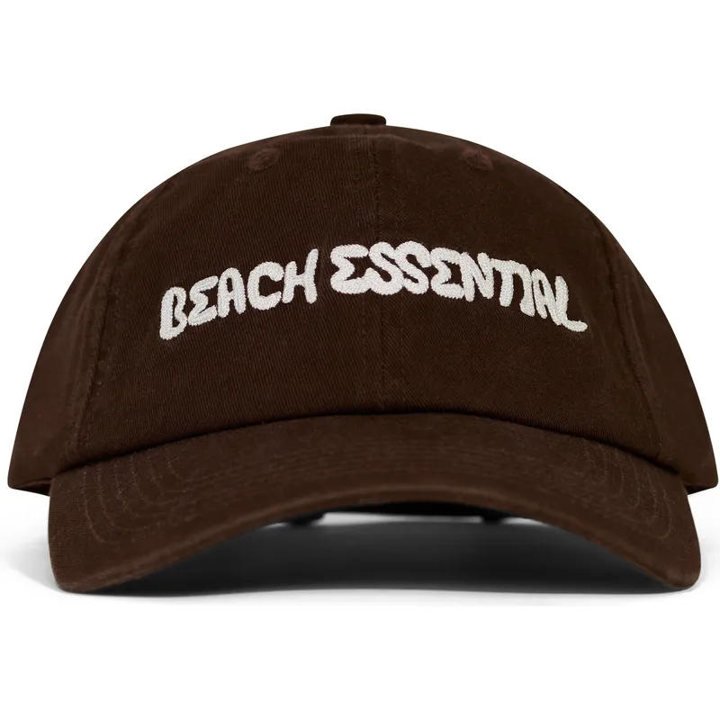 braune-verstellbare-curved-cap-beach-essential-von-pica-pica