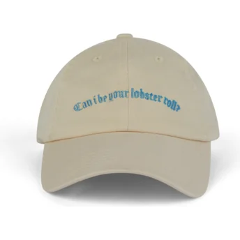 Gorra curva beige ajustable Lobster Roll de Pica Pica