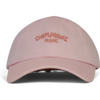 Justerbar rosa böjd keps Champagne Mami från Pica Pica