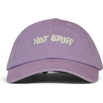 Justerbar violett böjd keps Hot Stuff från Pica Pica