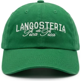 Grüne verstellbare Curved Cap Langosteria Pica von Pica Pica