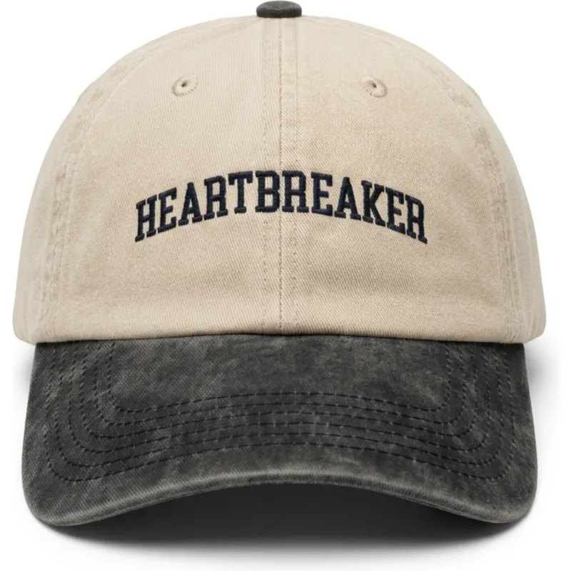 cap-zaoblena-beige-adjustable-strap-pica-pica