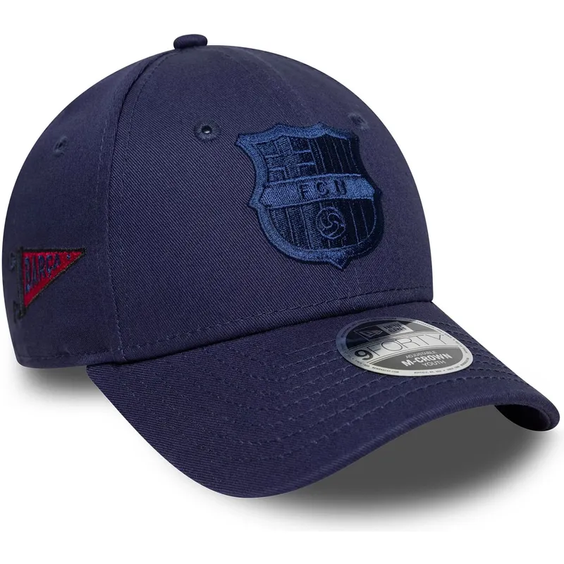 marinbla-bojd-keps-snapback-for-barn-9forty-m-crown-graphic-fran-fc-barcelona-laliga-av-new-era