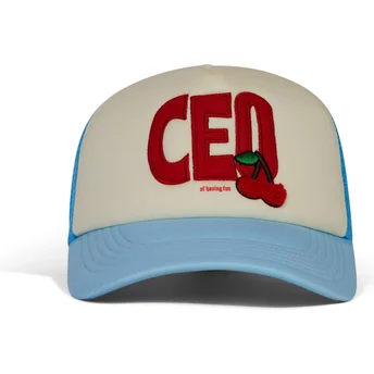 Čepice zaoblená žádné zvíře modrá snapback CEO of Fun Pica Pica