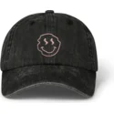cepice-zaoblena-cerna-nastavitelny-smiley-washed-pica-pica