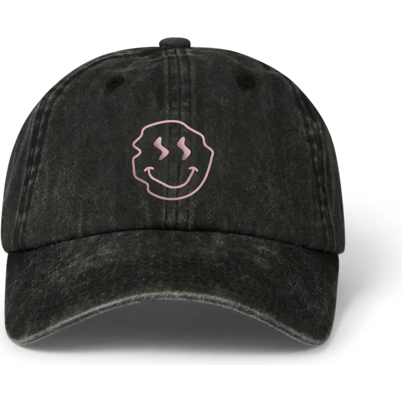 cap-zaoblena-black-adjustable-strap-pica-pica cap-zaoblena-black-adjustable-strap-pica-pica