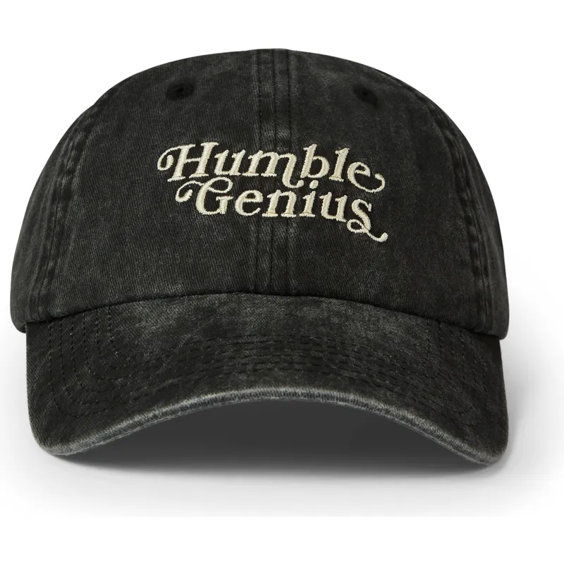 svart-bojd-justerbar-keps-humble-genius-washed-fran-pica-pica