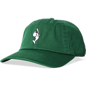 Čepice zaoblená zelená nastavitelný pásek Ballpark Yokohama Whales MLB American Needle