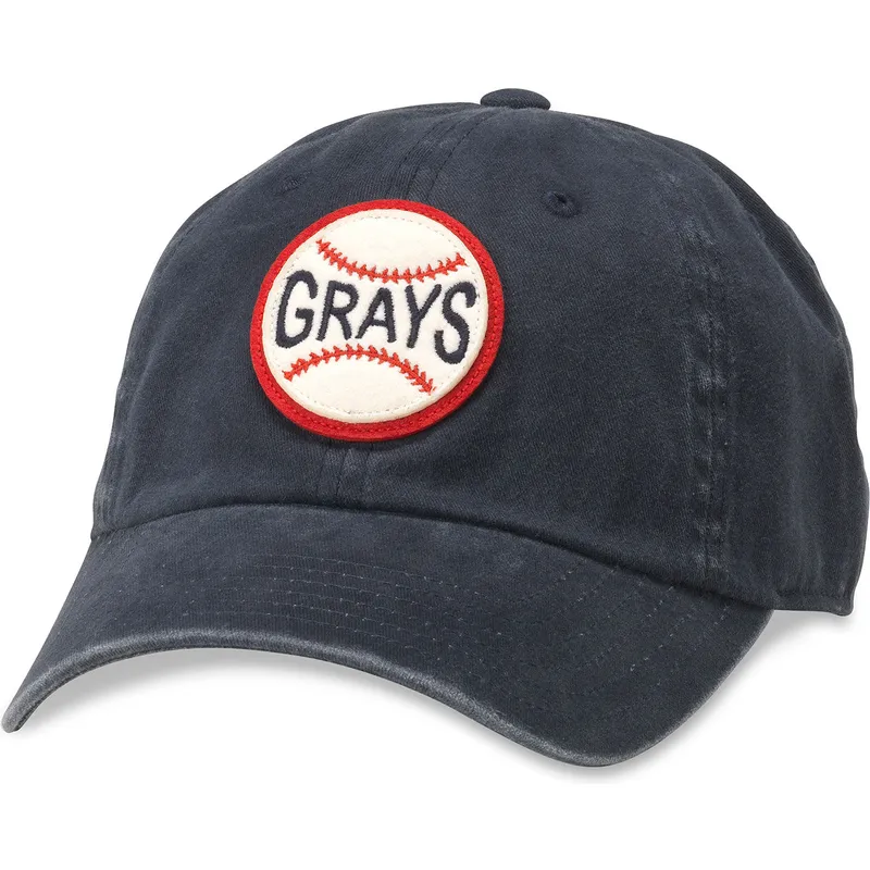 svart-justerbar-bojd-keps-archive-fran-homestead-grays-mlb-av-american-needle