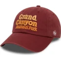 gorra-curva-roja-ajustable-ballpark-grand-canyon-national-park-de-american-needle