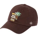 brun-bojd-justerbar-keps-twin-palms-village-ballpark-fran-american-needle
