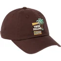 brun-bojd-justerbar-keps-twin-palms-village-ballpark-fran-american-needle