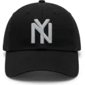 cap-zaoblena-black-adjustable-strap-ballpark-new-york-black-yankees-mlb-american-needle