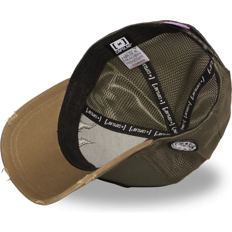 cepice-zaoblena-zadne-zvire-zelena-snapback-casa-targaryen-hod2-drab-juego-targaryen-game-of-thrones-capslab